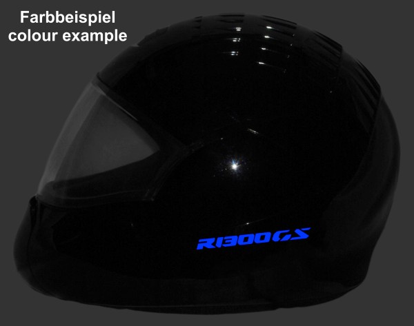 Reflective helmet sticker R1300GS + R1300GS Adventure Typ 1